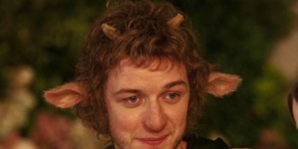 James Mcavoy As Mr Tumnus From Horny Hollywood E News